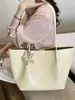 Bolso Tote Tejido con Diseño Minimalista Transfronterizo para Mujer, Nuevo Bolso de Hombro Casual de Gran Capacidad para Viajar, Bolso de Axila para Madre e Hija