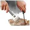 Separador de Carne Multifuncional de Garra de Oso, Desgarrador de Carne de Garra para Pollo y Res, Tenedor de Comida de Cocina para Barbacoa, Herramienta para Cortar Carne