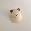 Chapéu de Bebê Qiunan Verão Novo Estilo 2026 Urso Cartoon Chapéu de Rede Boné de Baseball para Bebê Chapéu de Sol Chapéu de Proteção Solar