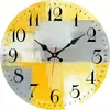 Reloj de Pared de Troncos de Madera Transfronterizo Simple Nórdico Silencioso para Sala de Estar Reloj Decorativo para el Hogar de Moda Venta al por Mayor