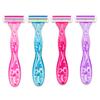 Lâmina de Barbear Feminina Pearl Max Lâmina de Três Camadas Tira Lubrificante Lâmina de Barbear para Depilação do Corpo Inteiro Lâmina de Barbear