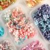 Flor Seca Eterna Flor Hortênsia Gradiente Feito à Mão Material DIY Bolsa Face a Face Sapatos de Casamento Tampa de Vidro Atividade de Construção em Grupo Arte Floral