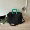 Bolsa de viagem leve de grande capacidade, bolsa de mão com alça transversal, bolsa para yoga e fitness, mala de armazenamento portátil de alto estilo