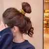 2025 Nueva Banda de Goma de Cuentas de Color Puro para Niños Cuerda para el Cabello Linda para Niñas Diadema Sin Marcas Accesorios para el Cabello para Mujeres