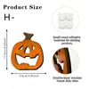 Decoraciones de madera de estilo americano transfronterizas, adornos con forma de calabaza de Halloween, letras y fantasmas, regalos de cumpleaños, manualidades de madera