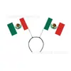 Decoraciones y Suministros para Aficionados de la Copa Mundial de Estados Unidos, Canadá y México, Set de Banderas Mexicanas, Suministros para Decoración de Fiestas y Eventos, Hecho a Medida
