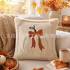 Fundas de almohada de otoño para Acción de Gracias al por mayor, nuevas fundas de almohada con temática de calabaza, fundas de cojín decorativas para sofá de Acción de Gracias de Amazon