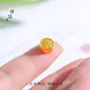 Flor de martillo de oro arena mate de larga data auspiciosa y feliz paz alegría felicidad mariposa zakilam buda con cuentas