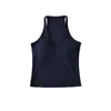 Ry25212-25 Nuevo Estilo Otoñal Estilo Europeo y Americano Top Básico Ajustado con Copas y Tirantes Finos Camisola Pequeña
