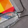 Bolsa Transparente Plástica Espessa com Cordão, Mochila de Ombro Duplo para Maratona, Logo Personalizável, Bolsa de Armazenamento à Prova de Poeira para Bonecas