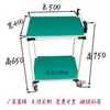 Carrito de transferencia antiestático, estantería multicapa de tubería lean, carrito pequeño, estante con ruedas para envejecimiento en taller, banco de trabajo