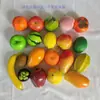 Adornos de Frutas y Verduras de Simulación Manzana Pera Naranja Falsas Frutas Juguete para Casa de Juego Accesorios para Fotografía
