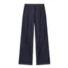 Comercio Exterior 2026 Primavera Nuevo Estilo Camisa de Mezclilla Suelta de un Solo Botón Conjunto de Pantalones de Mezclilla de Cintura Alta para Mujer 4083026