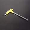 Chave Allen hexagonal tipo T S2 vermelha alongada 200mm de comprimento 350mm cabeça chata cabeça esférica chave de muleta chave hexagonal