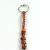 Collar Tejido con Colgante de Malla de Piedra Temu Transfronterizo Bolsillo de Malla Telescópico Ajustable Colgante de Malla Tejido a Mano con Cuentas de Madera