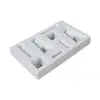 Fabricante original de bandejas PET para empaque en blíster para productos electrónicos, bandejas interiores PET transparentes, bandejas protectoras de blíster para uso multipropósito