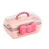Caja de Almacenamiento Guka, Caja de Almacenamiento para Accesorios del Cabello de Niños, Caja de Papelería, Caja de Almacenamiento para Estudiantes de Arte, Almacenamiento de Juguetes Hechos a Mano para Escritorio