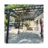 Toldo Personalizado para Patio Techo de Cobertizo para Terraza Toldo de Aleación de Aluminio para Balcón Toldo de Placa de Policarbonato de Alta Resistencia