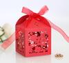 Flor transfronteiriça bela caixa de doces laser oco presente caixa de chocolate caixa rosa Shenzhen atacado