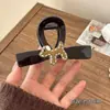 Pinza de garra de lunares estilo coreano, pinza para el pelo modelo nuevo de alta gama 2026, pinza de tiburón grande exquisita para cabello grueso