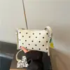 Bolso Retro de Lunares para Mujer 2026 Primavera Nuevo Moderno Elegante Bolso de Hombro Clásico de Moda Bolso Cruzado