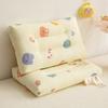 Almohada Infantil Algodón Hilo Doble Capa Dibujos Animados Guardería Almohada Infantil Núcleo Almohada Confort Siesta Bebé Almohada Cervical Venta al por Mayor