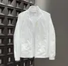 Jaqueta Cardigan de Cor Lisa Estilo Japonês High Street Outdoor Casual Versátil Primavera/Outono Nova Juventude Gola Alta Zíper