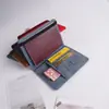 Funda de Pasaporte de Cuero de Alta Gama para Uso en el Extranjero, Funda de Pasaporte Antirrobo, Funda de Documentos Multicapa Multifuncional