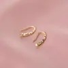 Pendientes de Gota de Agua con Forma de Rombo, Estilo Nuevo, Sencillos y Elegantes para Mujer, Gama Alta, Lujo Ligero, Compactos, Versátiles, Accesorios Personalizados para Orejas