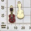 Mezcla 40 Dibujos Animados Europeos y Americanos de Goteo de Aceite Instrumentos Musicales Guitarra Piano Tono Aleación Colgante Pulsera DIY Accesorios de Joyería