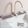Almohadilla de Drenaje de Silicona con Botón Transfronterizo para Grifo, Almohadilla de Almacenamiento para Fregadero de Cocina, Almohadilla Impermeable Antideslizante para Lavabo, Venta al por Mayor