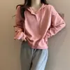 Nueva Sudadera con Capucha de Manga Larga Versátil Estilo Coreano Delgada Holgada para Mujer Primavera y Otoño Envío Directo