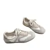 Jialuoya~Zapatos de Entrenamiento para Mujer Nueva Moda Otoño con Cordones Zapatos Deportivos Suela Suave Versátiles Ligeros Antideslizantes Zapatos Casuales
