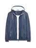 Cortavientos Ligero para Hombre Impermeable Chubasquero Chaqueta para Hombre Chaqueta Softshell para Exteriores Chaqueta Softshell Fina de Una Sola Capa para Hombre