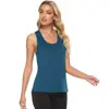 Chaleco de yoga cruzado para mujer de Europa y Estados Unidos talla grande transpirable chaleco deportivo espalda hueca fitness espalda hermosa chaleco de secado rápido