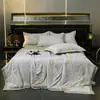 Nuevo Estilo Colcha de Verano de Tencel Lavado Juego de Cuatro Piezas, Colcha de Verano de Seda Fresca, Colcha de Aire Acondicionado, Colcha Fina de Regalo de Verano, Dropshipping