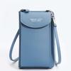 2021 novo atacado grande capacidade multifuncional cor sólida moda simples ombro pequeno bolsa crossbody bolsa de telefone para mulheres