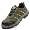 Zapatos de Protección Laboral Transpirables para Montañismo al por Mayor, de Corte Bajo, Resistentes al Aceite, Resistentes a Ácidos y Álcalis, Antiaplastastamiento, Antipenetración, Resistentes al Desgaste, Calzado de Seguridad