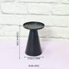 Portavelas para Mesa de Comedor de Hierro Forjado Estilo Americano, Portavelas de Boda, Decoración para el Hogar Transfronteriza, Portavelas para Aromaterapia, Portavelas de Hierro Forjado para Uso Doméstico