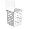 Estante para palillos de pared sin perforaciones, simple y elegante, para uso doméstico, canasta para palillos, portapalillos, jaula para palillos