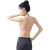 Sutiã Esportivo Costas Cruzadas Finas Bonito para Mulheres Costurado Push-up Regata Yoga Roupa Externa Sutiã Fitness Fino