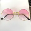 Gafas de Sol Redondas de Metal Retro de Moda Gafas de Príncipe para Adultos Hombres y Mujeres Gafas de Boda Gafas de Sol Mismo Estilo Harry Potter