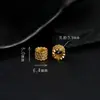 Cuentas Espaciadoras de Panal de Abeja con Diamantes de Plata S925 Completa Accesorios para Joyería DIY Cuentas de Barril de Agujero Grande Accesorios para Pulseras Trenzadas Estilo Lujo Ligero