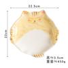 Prato de gatinho café da manhã tigela de leite tigela de salada de frutas tigela de sopa prato terno sobremesa doméstica uma pessoa comida talheres fofo