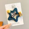 Pinza de Pelo de Lana con Forma de Corazón y Flor Estilo Coreano para Mujeres Adultas Flequillos Pinzas Laterales Accesorios para el Cabello Otoño Invierno Sensación de Alta Gama Pinzas para Cabello Rebelde