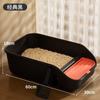 Caixa de Areia para Gatos Semi-Fechada Banheiro Grande para Gatos Caixa de Areia para Gatos com Pá Fabricante de Caixa de Fezes para Gatos Atacado Caixa de Areia Grande para Gatos