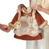 Vestido Hanfu Cheongsam Tang Suit Acolchado de Algodón para Niñas Ningli, Nuevo Vestido de Princesa Estilo Chino para Niños Otoño e Invierno
