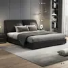 Tecido para Cama de Casal Estilo Creme Orelha de Elefante Tecnologia Cama de Tecido Moderna Simples Acessível Luxo Quarto Principal 1,68m