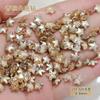 Al por mayor color para arte de uñas pequeña joyería de estrella de mar estrella de mar de moda en internet forma de diamante con base puntiaguda adornos súper brillante estrella pequeña decoración de uñas