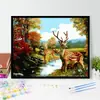 4050diy pintura a óleo digital estudante descompressão pintado à mão animal desenho animado pintura decorativa fofa pintura para pendurar fábrica atacado